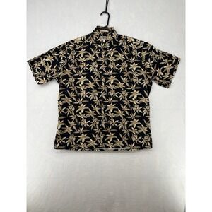 Campus Moda Hawaiian Style Collared Button Up Shirt